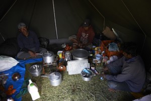 kitchen tent